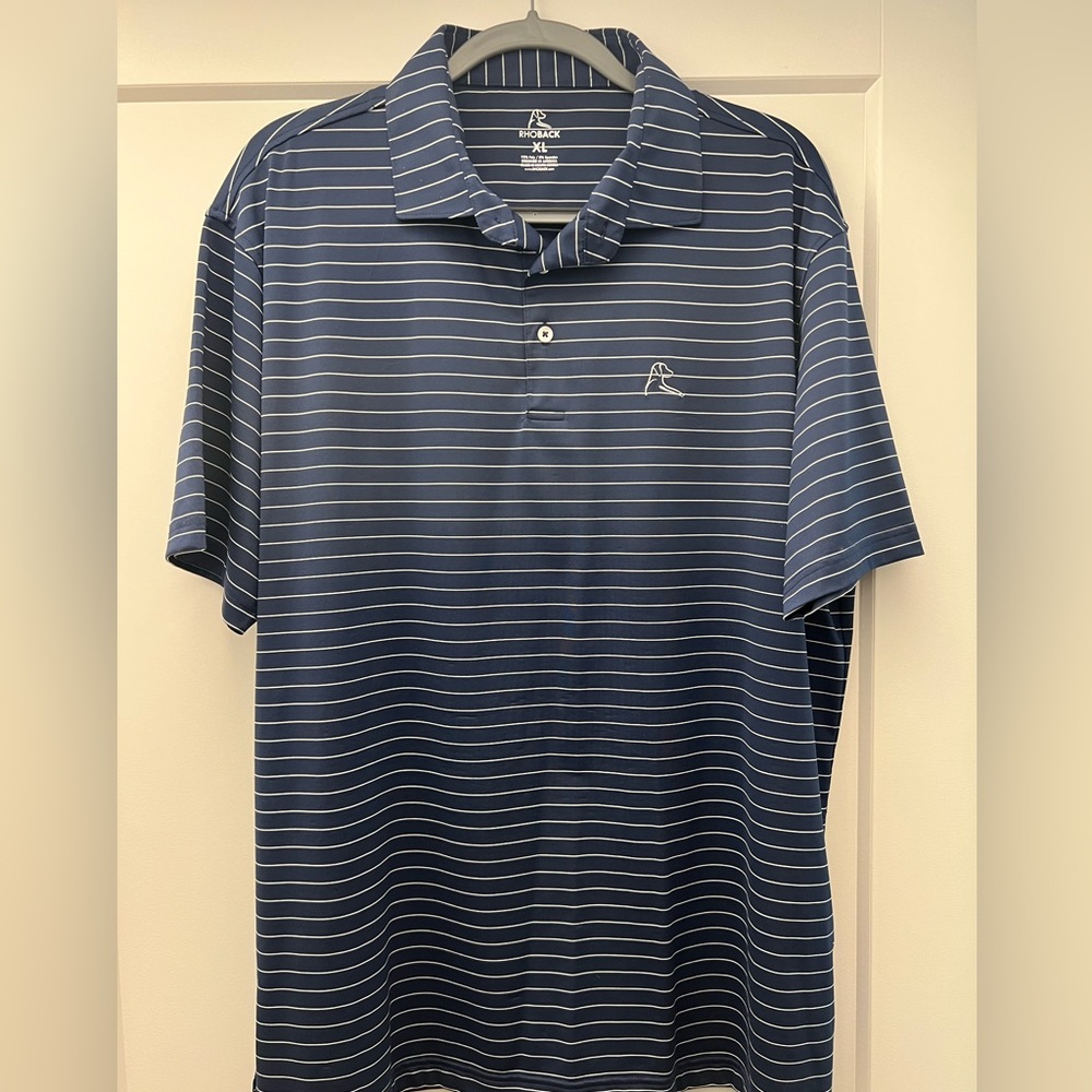 Rhoback - The Bambino Striped Polo XL